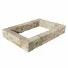 Flash Sale 😀 Pavestone RumbleStone 49 in. x 49 in. x 10.5 in. Cafe Concrete Raised Garden Bed ✔️ -Pavestone || Costa Farms Shop cafe pavestone raised planter boxes rsk53669 64 1000