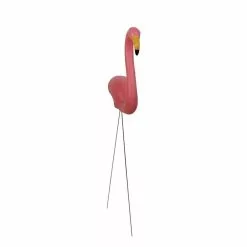 New ⭐ Northlight Tropical Pink 32 in. Flamingo Outdoor Lawn Stakes (Set of 2) 🔥