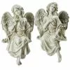 Cheapest 🤩 Northlight 14 in. Gray Set of 2 Decorative Sitting Angel Outdoor Garden Statues 👍 -Pavestone || Costa Farms Shop northlight garden statues 32589211 64 1000