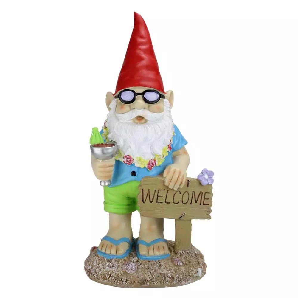 Top 10 👏 Northlight 16 in. ☀️ Summer Time Welcome Gnome Outdoor Garden Statue ✨ 3 Top 10 👏 Northlight 16 in. ☀️ Summer Time Welcome Gnome Outdoor Garden Statue ✨