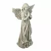 Cheapest ❤️ Northlight 29.5 in. Angel Standing in Prayer Outdoor Garden Statue ⌛ -Pavestone || Costa Farms Shop northlight garden statues 33377764 64 1000