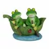 Promo 💯 Northlight 10 in. Green Frogs in a Lily Pad Outdoor Garden Statue 🎉 -Pavestone || Costa Farms Shop northlight garden statues 34338735 64 1000