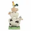 Best Pirce 🌟 Northlight 11.5 in. Stacked Polyresin Farm Animals Outdoor Garden Statue 🥰 -Pavestone || Costa Farms Shop northlight garden statues 34338747 64 1000