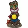 Flash Sale ⌛ Northlight 13.75 in. Solar Lighted Polynesian Outdoor Garden Smiling Tiki Statue 🎁 -Pavestone || Costa Farms Shop northlight garden statues 34739285 64 1000