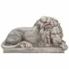 Coupon 🎁 Northlight 22.5 in. Gray Lying Down Lion Outdoor Garden Statue 🌟 -Pavestone || Costa Farms Shop northlight garden statues 34739287 64 1000