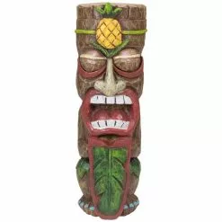 Budget 🎉 Northlight 16 in. Solar Lighted Polynesian Outdoor Garden Tiki Statue ❤️