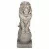 Best Sale 🌟 Northlight 17.75 in. Sitting Lion on Ball Pedestal Outdoor Garden Statue 💯 -Pavestone || Costa Farms Shop northlight garden statues 34739295 64 1000