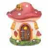 Best reviews of 🥰 Northlight 6.25 in. Red Mushroom House Outdoor Garden Statue ✔️