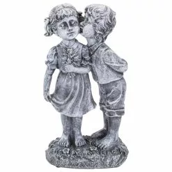 Best reviews of 🌟 Northlight 12.5 in. Peck on the Cheek Outdoor Garden Statue 😍