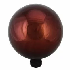 Buy 🔥 Northlight 10 in. Berry Red Glass Outdoor Patio Garden Gazing Ball ⌛