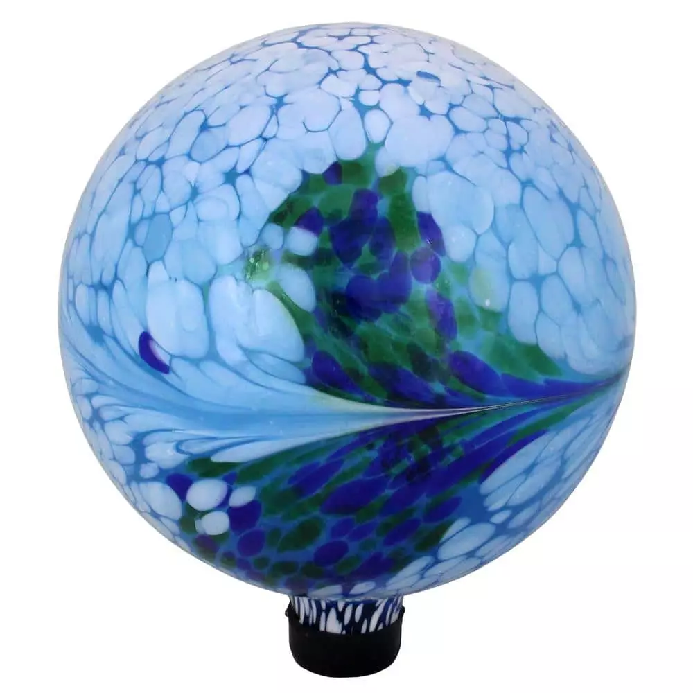 Best Sale ✔️ Northlight 10 in. Blue and Green Marbled Glass Outdoor Patio Garden Gazing Ball 🌟 3 Best Sale ✔️ Northlight 10 in. Blue and Green Marbled Glass Outdoor Patio Garden Gazing Ball 🌟