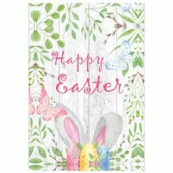 Flash Sale 🤩 Northlight 2.3 ft. x 3.3 ft. Polyester Happy Easter Bunny Ears Outdoor House Flag 🔔