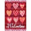 Wholesale 🎁 Northlight 2.3 ft. x 3.3 ft. Polyester Be My Valentine Plaid and Heart Outdoor House Flag 💯 -Pavestone || Costa Farms Shop northlight house flags 35126860 64 1000