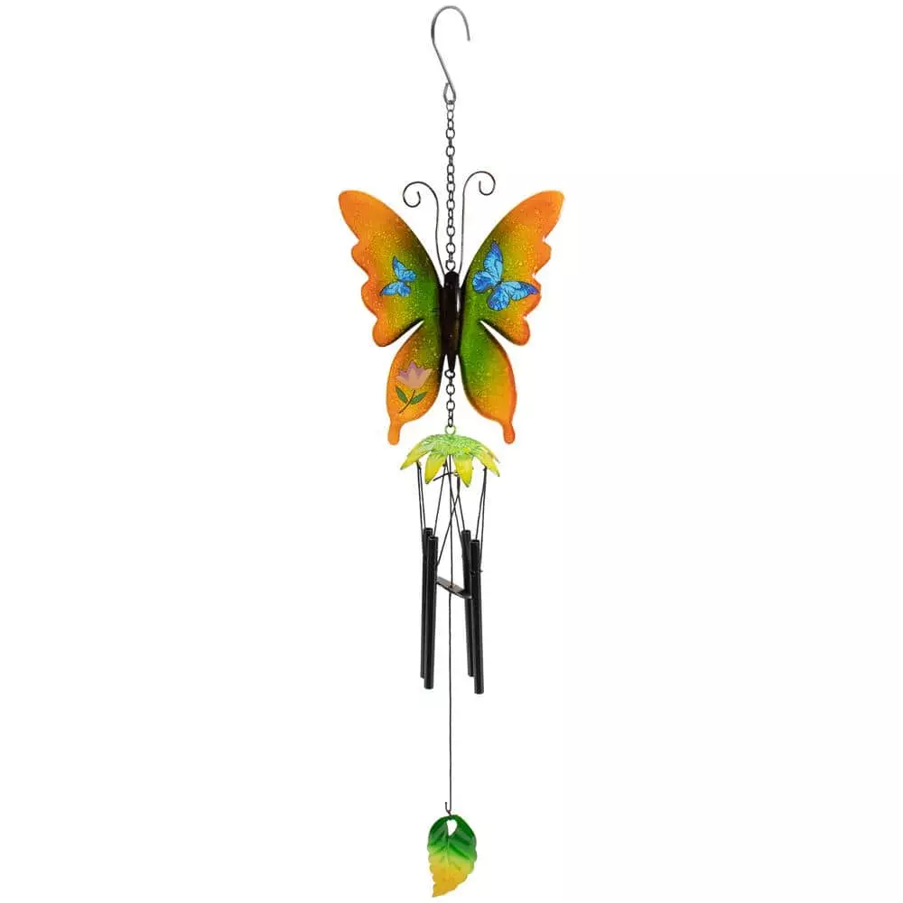 Best Sale โค๏ธ Northlight 15.75 in. Orange and Green Metal Butterfly Outdoor Garden Windchime ๐ฅ 3 Best Sale โค๏ธ Northlight 15.75 in. Orange and Green Metal Butterfly Outdoor Garden Windchime ๐ฅ