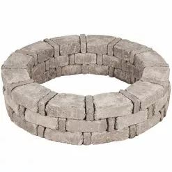 Best Sale 👍 Pavestone RumbleStone 46 in. x 10.5 in. Tree Ring Kit in Greystone 🔥