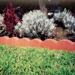 Hot Sale ⌛ Pavestone 12 in. x 2 in. x 5.25 in. River Red Straight Scallop Concrete Edger 😉 -Pavestone || Costa Farms Shop river red pavestone concrete edging 74851 e1 1000