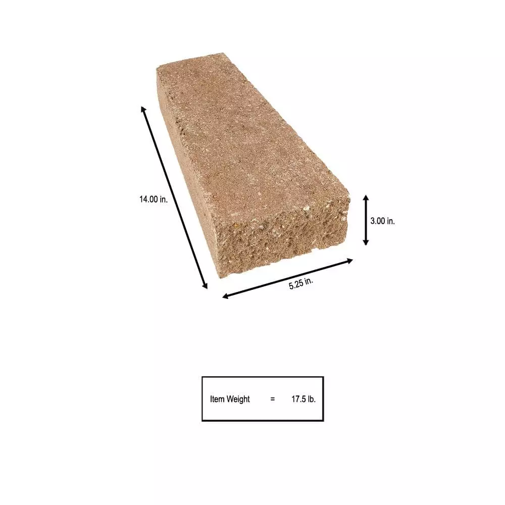 Promo ๐ Pavestone ProMuro 3 in. x 5.25 in. x 14 in. San Diego Tan Concrete Wall Cap ๐ 5 Promo ๐ Pavestone ProMuro 3 in. x 5.25 in. x 14 in. San Diego Tan Concrete Wall Cap ๐ - Image 3